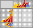 Japanese crossword «Snail-mom with baby» Japanese crossword «Snail-mom with baby»