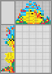 Japanese crossword &laquo;Duck&raquo;