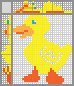 Japanese crossword &laquo;Duck&raquo;