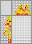 Japanese crossword &laquo;Duckling&raquo;