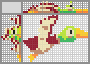 Japanese crossword &laquo;Duck&raquo;
