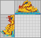 Japanese crossword «Duck» Japanese crossword «Duck»