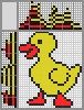 Japanese crossword &laquo;Duckling&raquo;