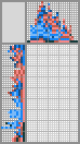Japanese crossword «In Blue Dress» Japanese crossword «In Blue Dress»