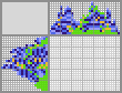 Japanese crossword &laquo;Cornflowers&raquo;