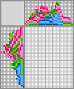 Japanese crossword «Vase with flowers» Japanese crossword «Vase with flowers»