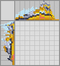Japanese crossword &laquo;Evening grosbeak&raquo;