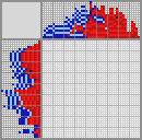 Japanese crossword &laquo;The eternal struggle: fire and ice&raquo;