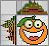 Japanese crossword &laquo;Jolly orange&raquo;