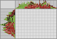 Japanese crossword &laquo;Cherry sprig&raquo;