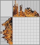 Japanese crossword &laquo;Pronghorn&raquo;