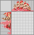 Japanese crossword «Cherry cake» Japanese crossword «Cherry cake»