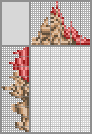 Japanese crossword «Loving bear» Japanese crossword «Loving bear»