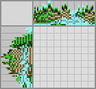 Japanese crossword &laquo;Waterfall&raquo;