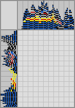 Japanese crossword &laquo;Merman&raquo;