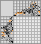 Japanese crossword &laquo;Wolf&raquo;