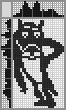 Japanese crossword &laquo;Wolf&raquo;