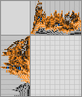 Japanese crossword «Wolf» Japanese crossword «Wolf»