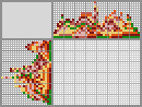 Japanese crossword &laquo;Sparrow and apples&raquo;
