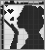 Japanese crossword &laquo;Kiss&raquo;