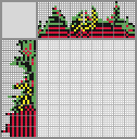 Japanese crossword «Woodstock and Christmas wreath» Japanese crossword «Woodstock and Christmas wreath»