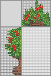 Japanese crossword «Apple Tree <Stardew Valley>» Japanese crossword «Apple Tree <Stardew Valley>»