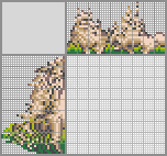 Japanese crossword «Lambs» Japanese crossword «Lambs»