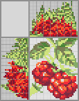Japanese crossword &laquo;Raspberry&raquo;