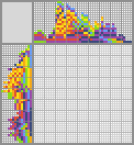 Japanese crossword «Bright parrot» Japanese crossword «Bright parrot»