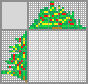 Japanese crossword &laquo;Christmas tree&raquo;