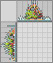 Japanese crossword &laquo;Christmas toy with a penguin&raquo;