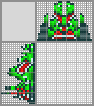 Japanese crossword &laquo;Yoshi (Super Mario Kart)&raquo;