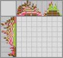 Japanese crossword &laquo;Hedgehog and cactus&raquo;