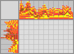 Japanese crossword &laquo;Sunset&raquo;