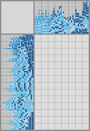 Japanese crossword «Snow queen castle» Japanese crossword «Snow queen castle»