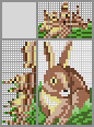 Japanese crossword &laquo;Hare&raquo;