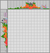 Japanese crossword «Rabbit-gardener» Japanese crossword «Rabbit-gardener»