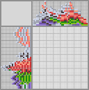 Japanese crossword «Bunny with bouquet» Japanese crossword «Bunny with bouquet»