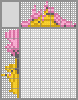 Japanese crossword &laquo;Bunny on an umbrella&raquo;