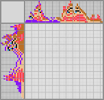 Japanese crossword &laquo;Reflection in the Mirror&raquo;
