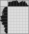 Japanese crossword &laquo;Zebra&raquo;