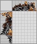 Japanese crossword &laquo;Zebra&raquo;