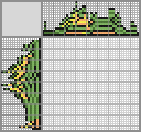 Japanese crossword &laquo;Green bird&raquo;