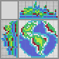 Japanese crossword &laquo;Earth&raquo;