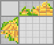 Japanese crossword &laquo;Yellow rose&raquo;