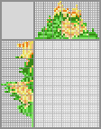 Japanese crossword «Yellow roses» Japanese crossword «Yellow roses»