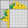 Japanese crossword «Yellow Pikmin» Japanese crossword «Yellow Pikmin»