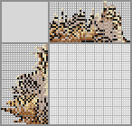Japanese crossword &laquo;Yellow-Throated Sandgrouse&raquo;