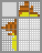 Japanese crossword &laquo;Acorn&raquo;