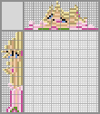 Japanese crossword «Genevieve (Barbie)» Japanese crossword «Genevieve (Barbie)»